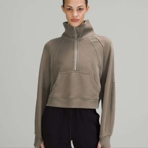 Lululemon Scuba Oversized Funnel Neck Half-Zip Rover